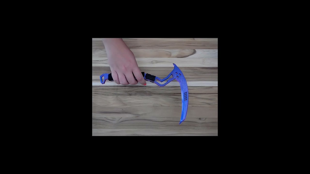 3D Printed Tactical Hand Sickle