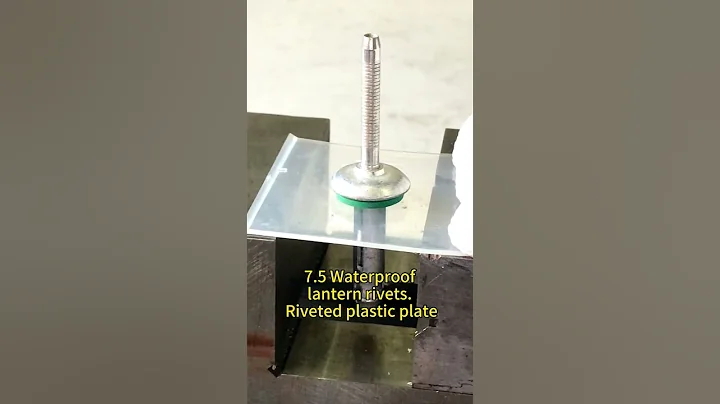 Waterproof lantern rivets,tri  fold  rivet