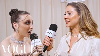 Madelyn Cline Has Prosecco To Prep For The Met | Met Gala 2024 With Emma Chamberlain