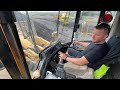 Caterpillar 990 Wheel Loader Loading Coal On Trucks