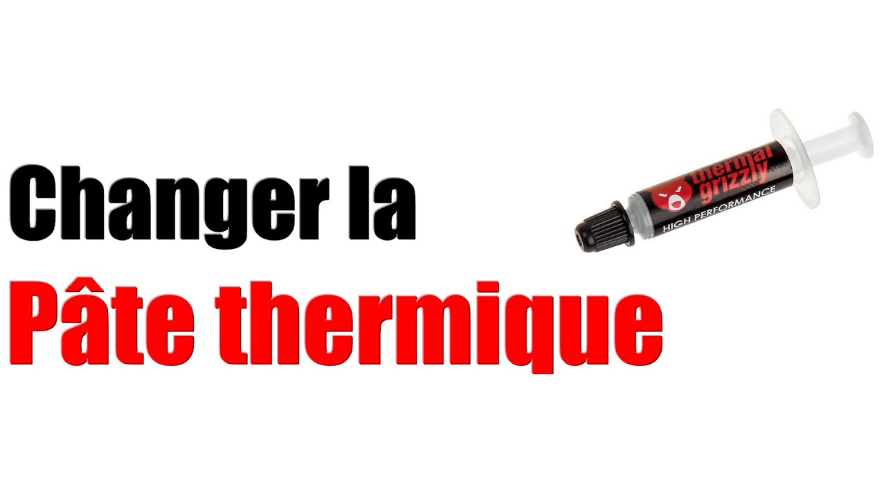 Changer la pâte thermique de son CPU - Lecoindunet