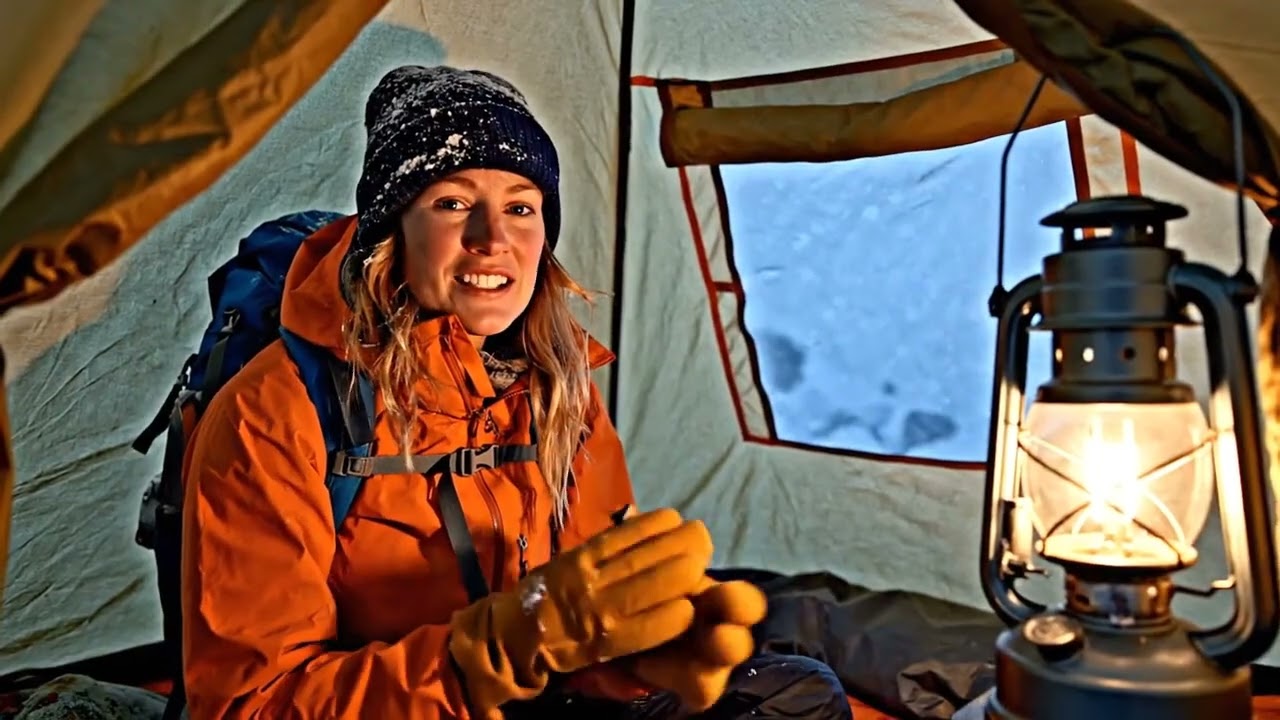 Lost in Snow | A Girl’s Survival Journey in the Frozen Mountains | Cinematic Vlog