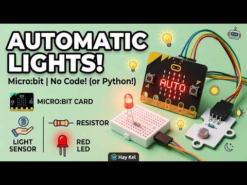 Control Lights Automatically with BBC Micro:bit! (Step-by-Step Tutorial)
