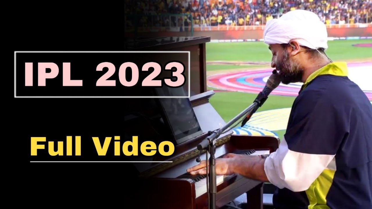 Arijit Singh Live   IPL 2023   Soulful Performance Ever  Full Video Must Watch  PM Music