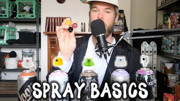 SPRAY PAINTING FOR BEGINNERS | Caps and Cans a short intro to graffiti & Street art essentials 2023