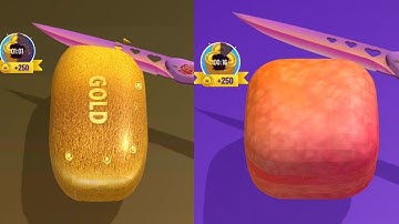 Soap Cutting Game!very satisfying and relaxing ASMR Slicing video game pt.3