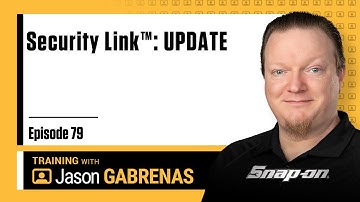 Security Link: UPDATE - Snap-on Live Training Episode 79