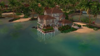 Pier Perfection Speed Build || The Sims 4 || No CC || #shorts