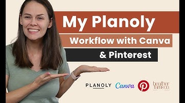 Using Planoly & Canva to Schedule Your Pinterest Pins (A Pinterest Manager