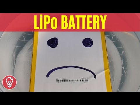 LiPo, Lithium-Ion Polymer Battery Teardown