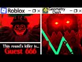 BEATING Forsaken and Geometry Dash At The SAME TIME...