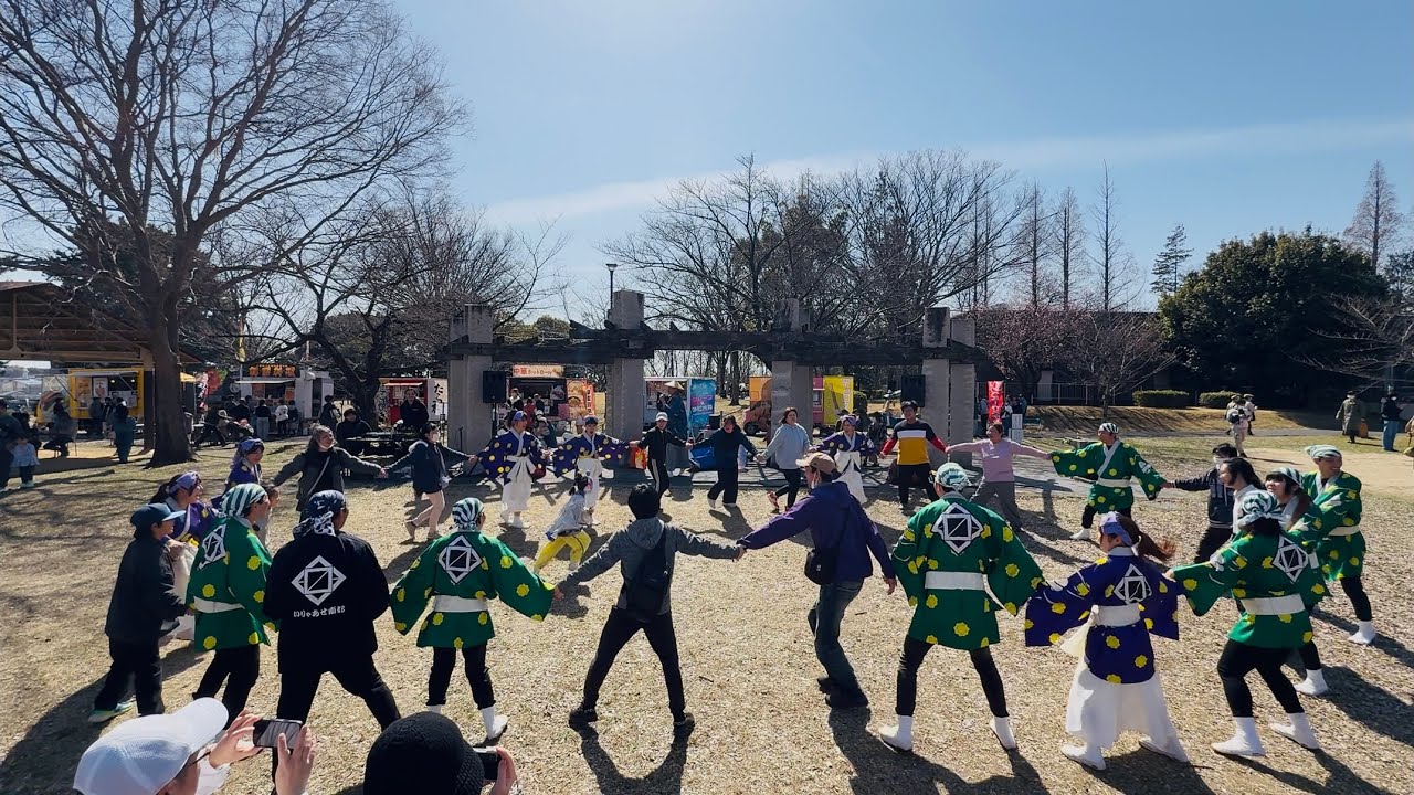 いりゃあせ南都  総踊り 『うらじゃ音頭』梅まつり2026   笠寺公園