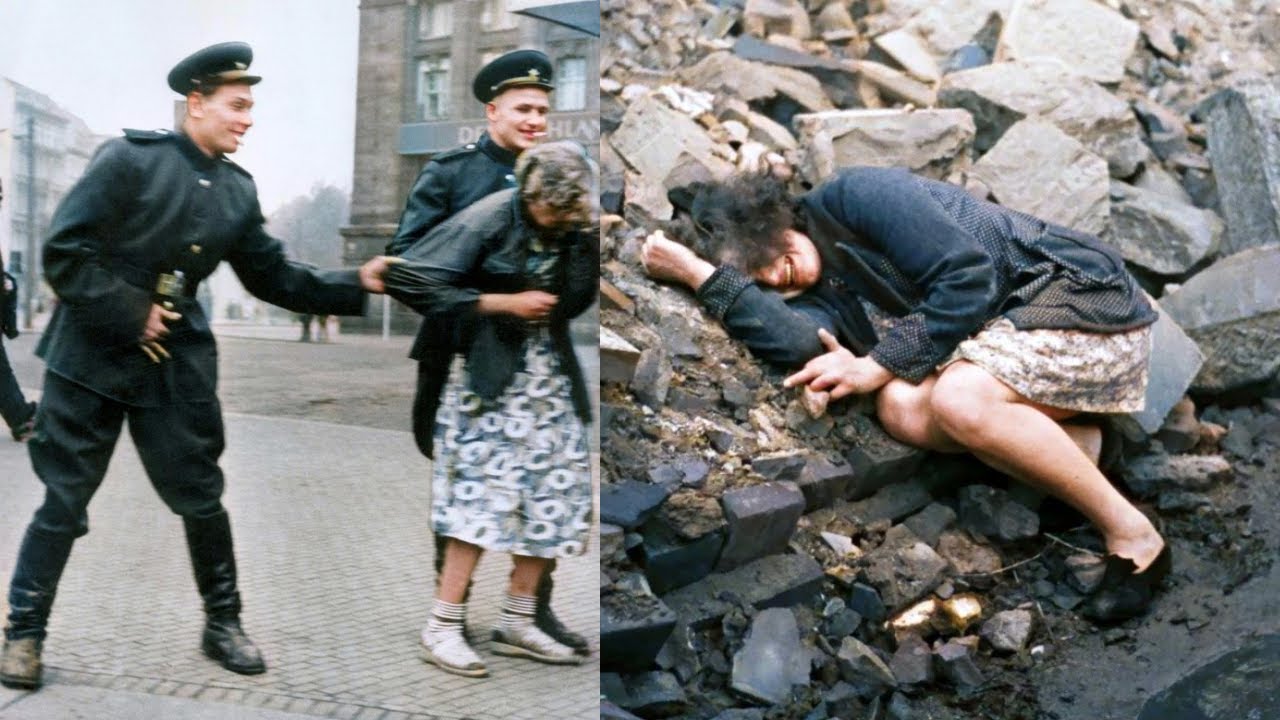 Brutal Torture Of Women Of The Battle Of Berlin