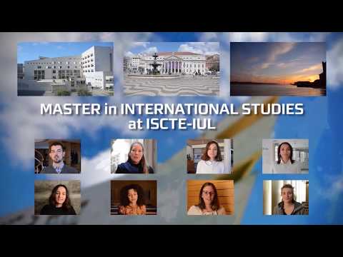 Master in International Studies at ISCTE-IUL #iscte