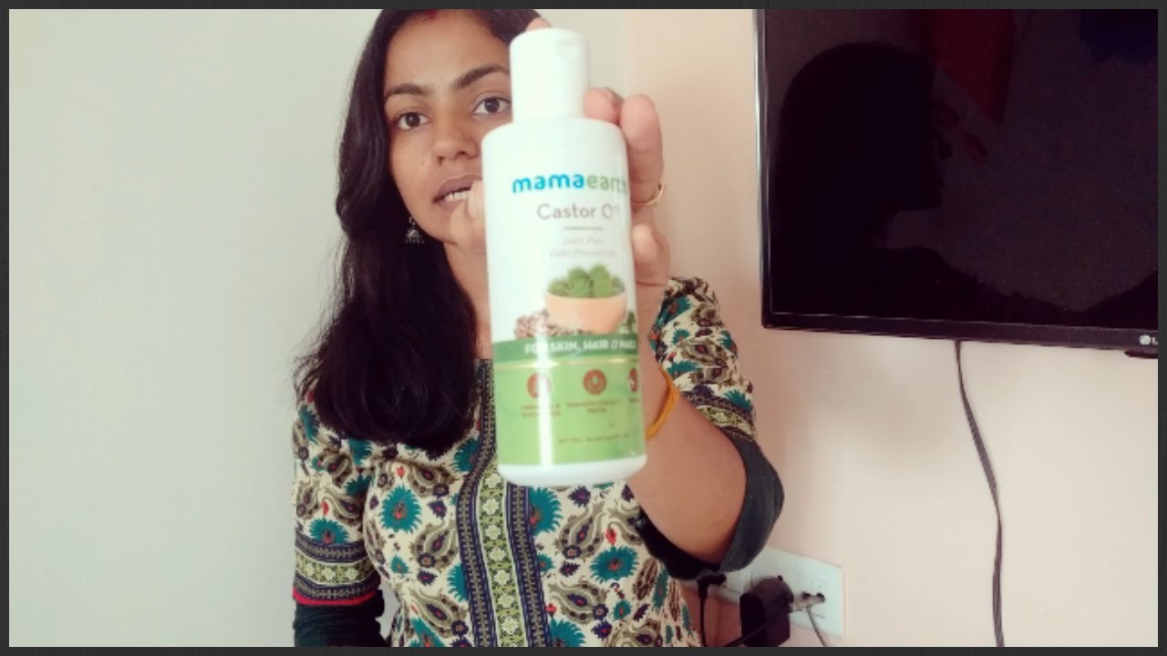 mamaearth castor oil