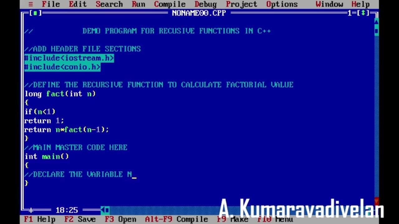 Recursive Functions in C++ . Your Ultimate Hub for Computer Science ...