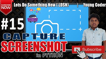 PyAutoGUI | Code for Capture Screenshot App in Python | Niranjan | Tamil | #YoungCoder | Krishnagiri