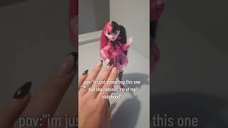 Just lil obsessed  #dollcollector #monsterhighcollection #draculauradoll #monsterhigh