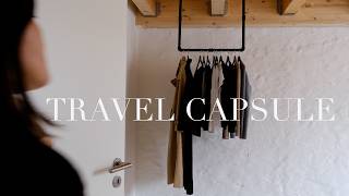 Spring Capsule Wardrobe for Travel