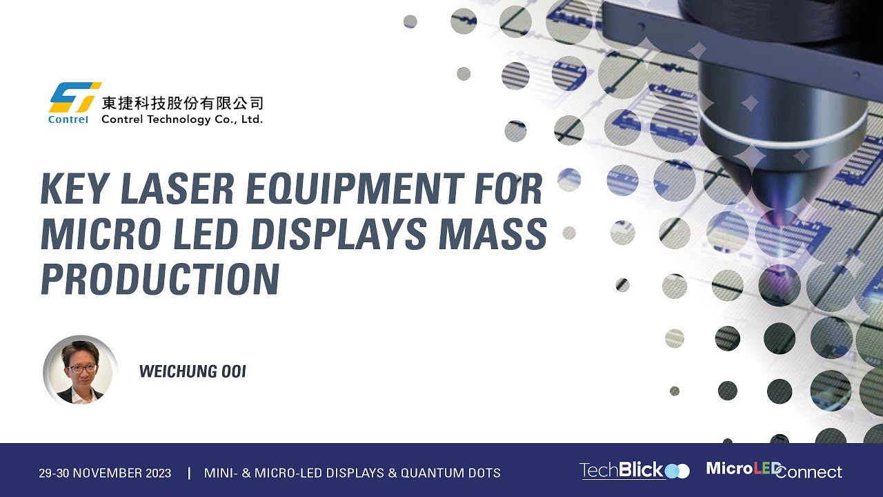 Light Key Laser Program Contrel | Key Laser Equipment for Micro LED Displays Mass Production ...