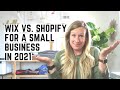 Wix vs Shopify: Where To Build Your Website and Why in 2021