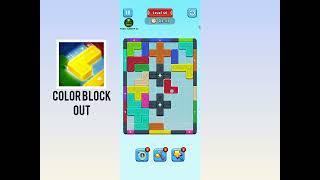 Color Block Out level 46 Solution Walkthrough   