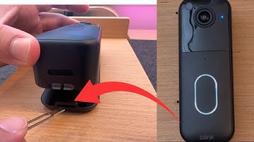 Batterij vervangen voor Blink Doorbell.