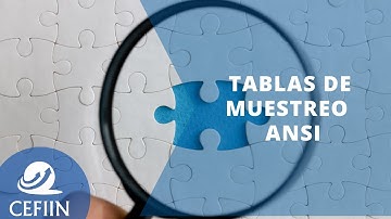 Tablas de muestreo ANSI