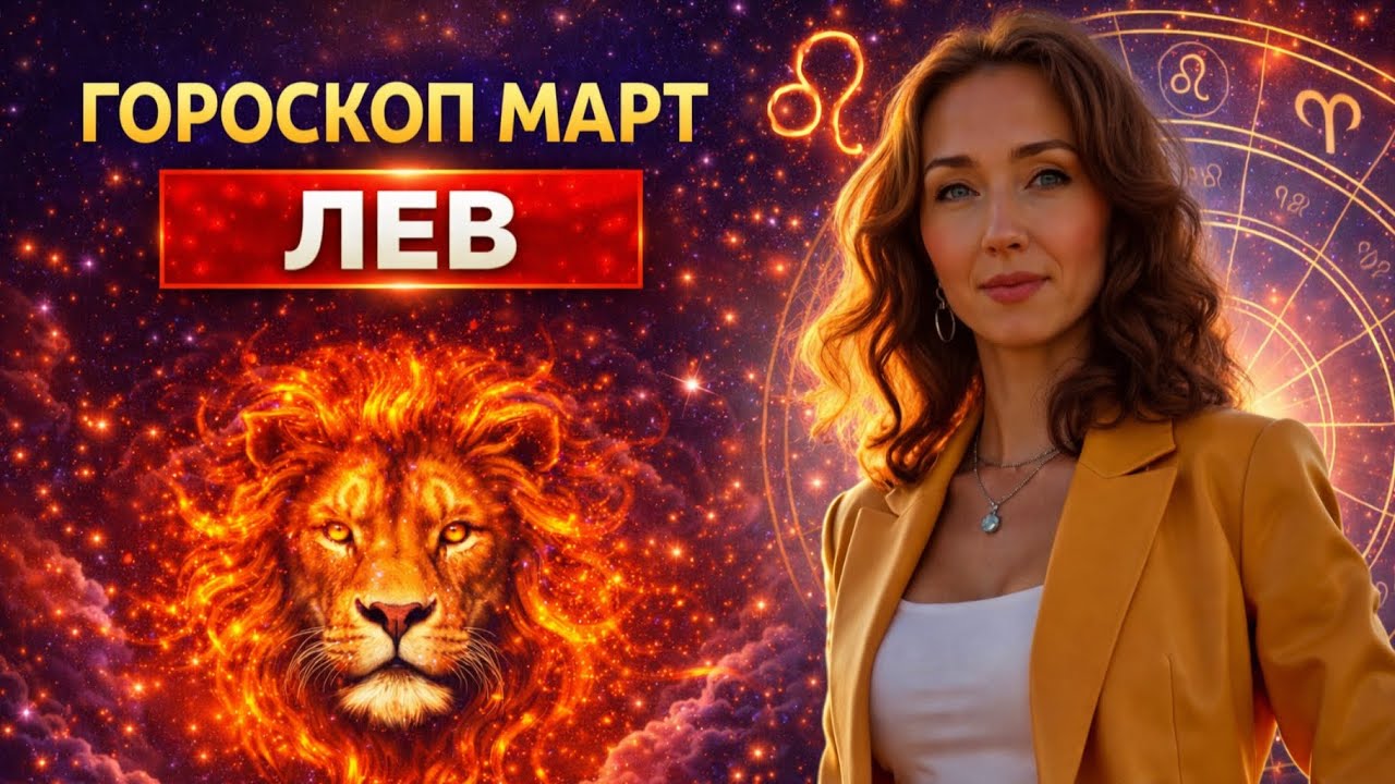 ЛЕВ ♌️ ГОРОСКОП НА МАРТ ОТ ТАТЬЯНЫ ИВАНОВСКОЙ 