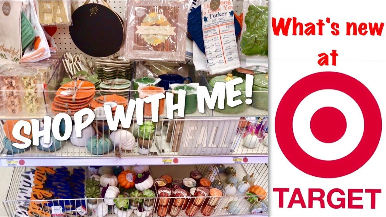 Target shop with me! Fall 2017