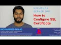 How to configure SSL Certificate for Exchange Server 2019 / 2016 / 2013 - Video 5