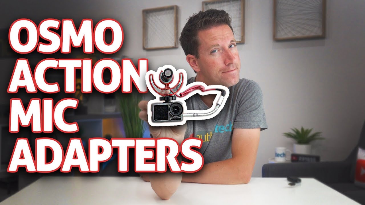 Dual USBC to 3.5mm Mic Microphone Audio Adapter For DJI OSMO Action