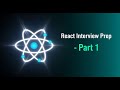 React Interview Prep Series (Part 1) | React Basics, Hooks &amp; useState Explained Simply