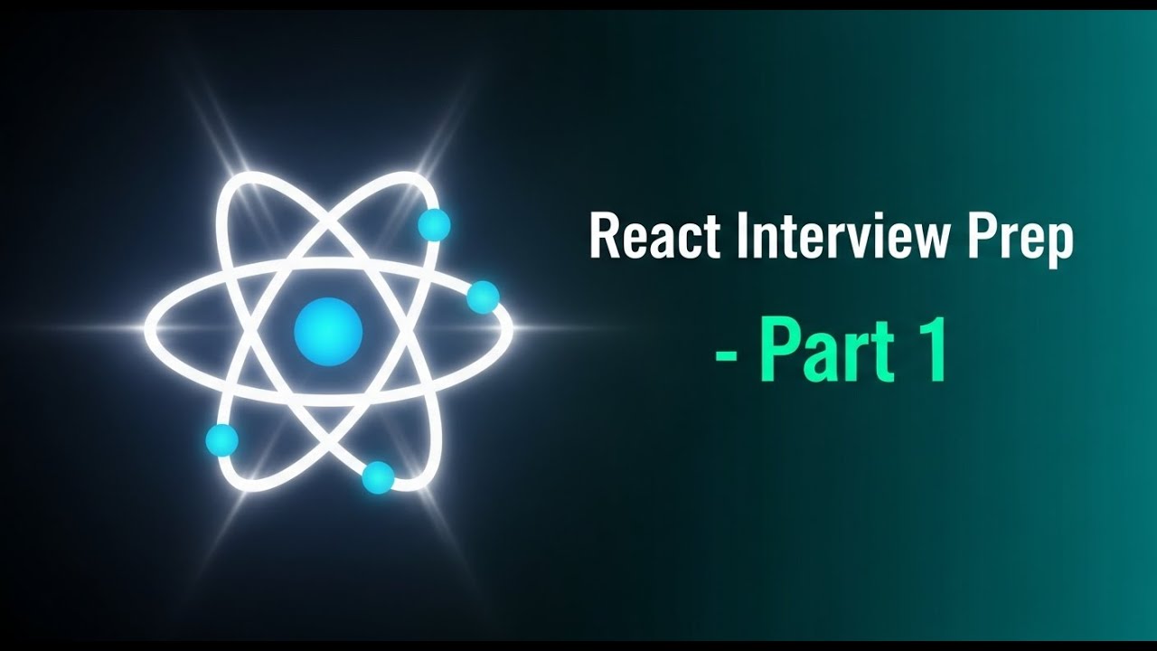 React Interview Prep Series (Part 1) | React Basics, Hooks & useState Explained Simply