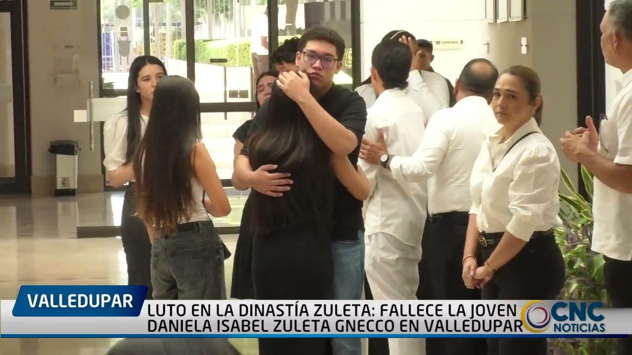 LUTO EN LA DINASTÍA ZULETA  FALLECE LA JOVEN DANIELA ISABEL ZULETA GNECCO EN VALLEDUPAR
