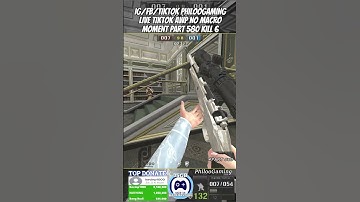 LIVE MOMENT AWP NO MACRO PART 580 KILL 6 #philoogaming #pointblank #piercingblow