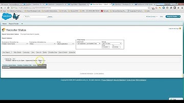 Salesforce Reports API