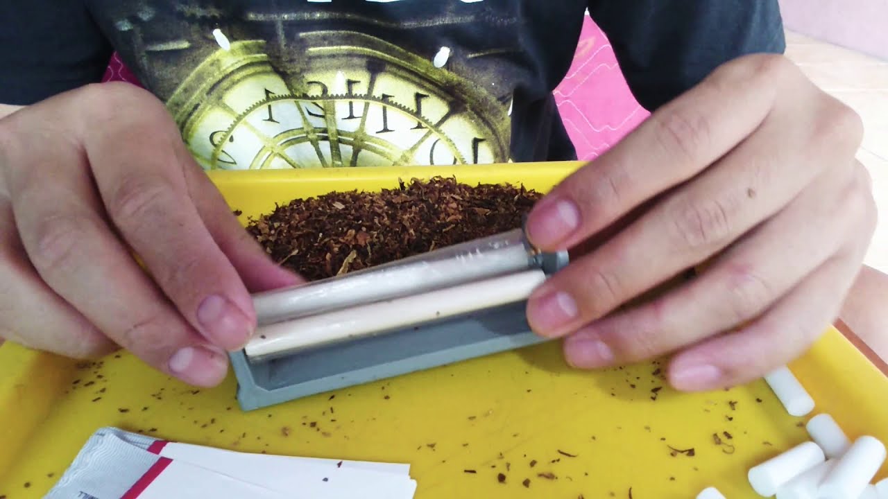 Cara Melinting Rokok  Dengan Hand Roller Alat Linting 
