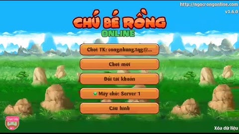 chơi và hướng dẫn tải bản mod Ngọc Rồng Online