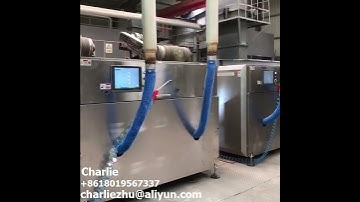 GLASS CULLETS OPTICAL SORTING MACHINE WORKING IN RECYCLING FACTORY【+8618019567337】