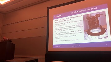 Compensating MTF measurements for chart quality limitations by Norman Koren #EI2019