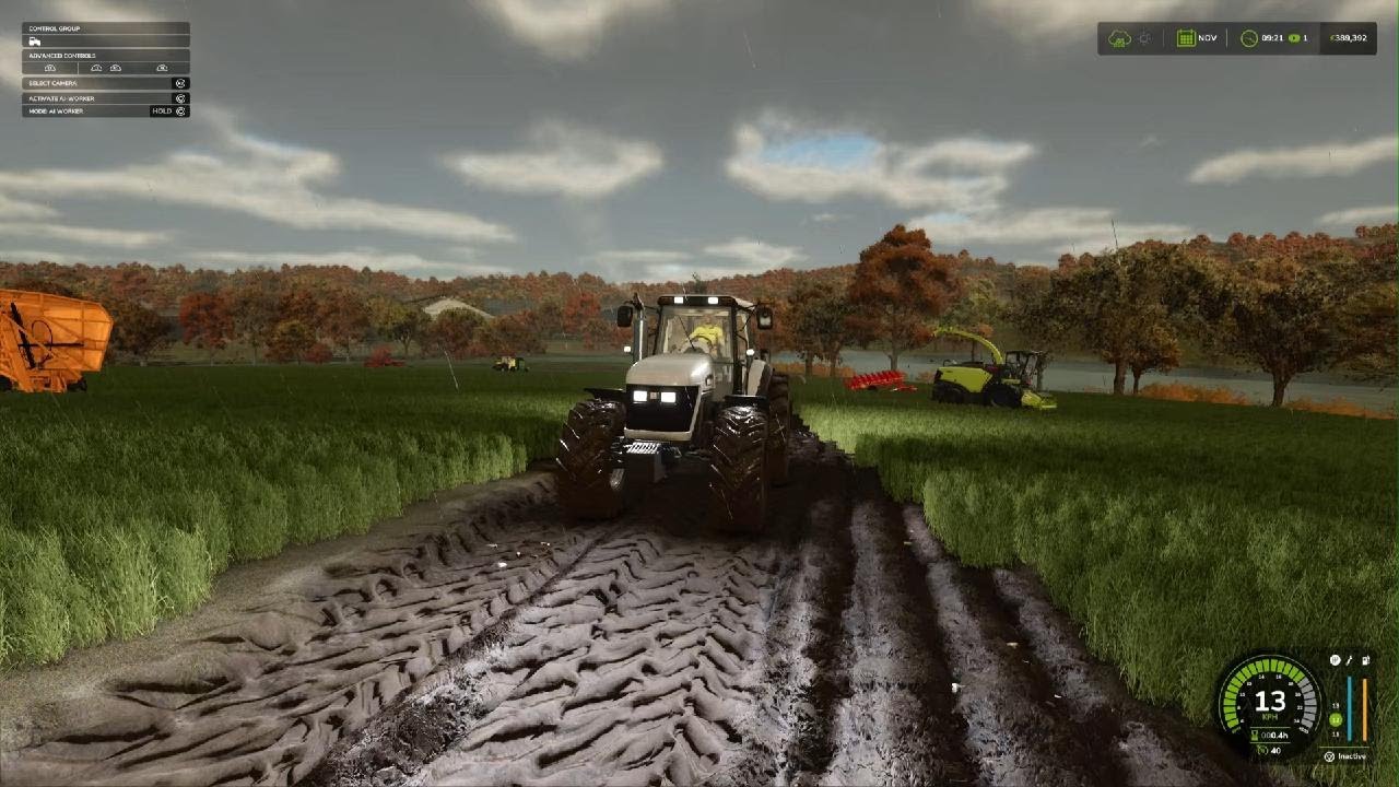 Farming Simulator 25 its All about the Mud & building stuff - YouTube