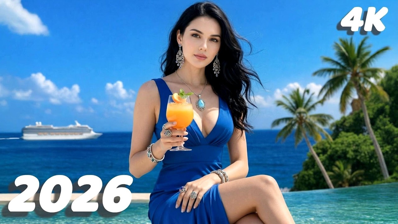 Deep House Mix 2026 🍹 Relaxing Tropical Chill Vocal Summer 4K UHD