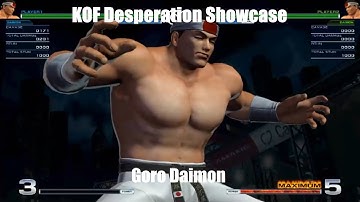 KOF Desperation Showcase Goro Daimon
