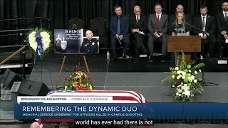 Memorial for slain Bridgewater officers