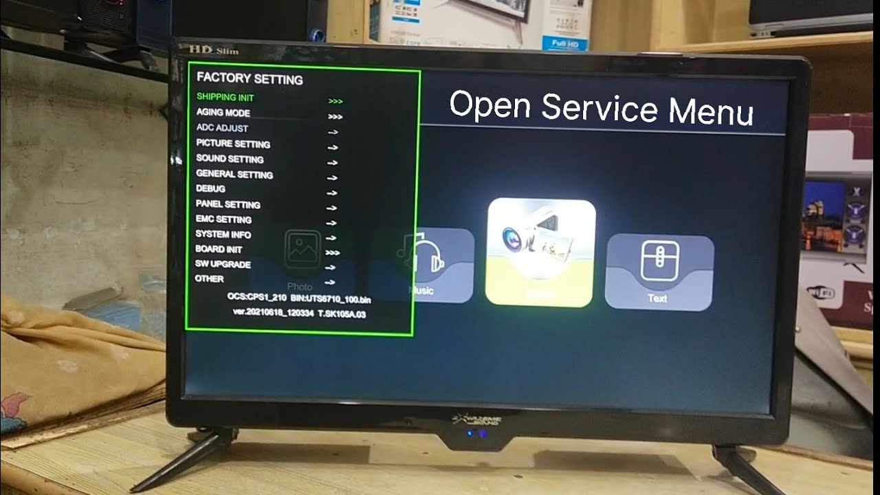 How To Open  TV Mode ? 