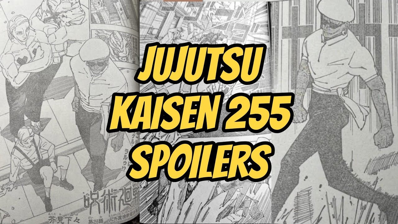 Jujutsu Kaisen Chapter 255 Spoilers - YouTube