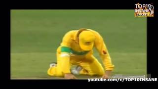 Dreadful dropped catch by Steve Waugh with hilarious commentary VS India
