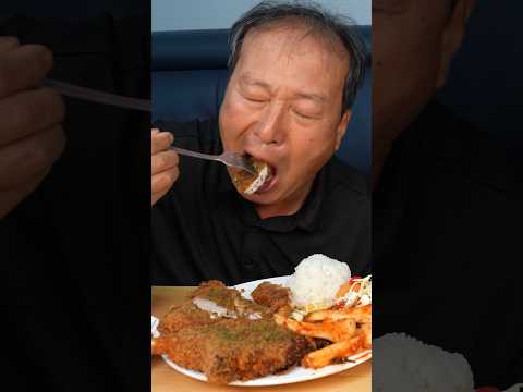돈마호크로 만든 돈까스! #먹방 #shorts #요리