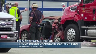 Box truck driver charged in death of J.H. Rose student